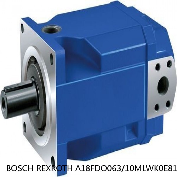 A18FDO063/10MLWK0E81- BOSCH REXROTH A18VO Axial Piston Pump