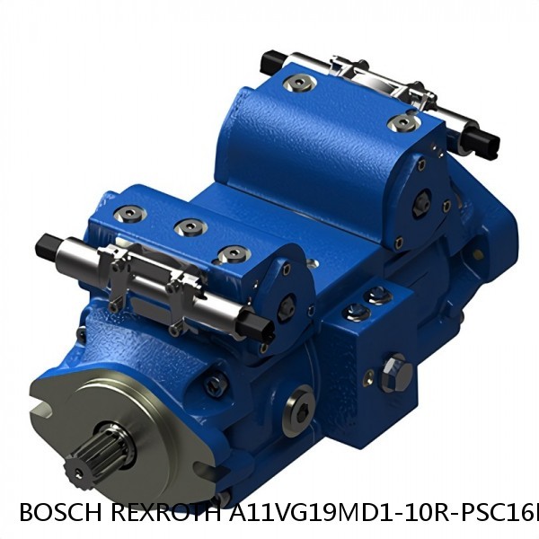 A11VG19MD1-10R-PSC16F011S BOSCH REXROTH A11VG Hydraulic Pumps