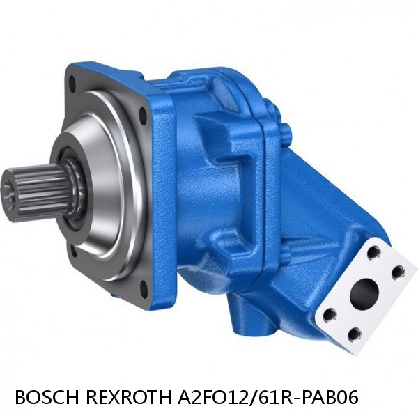 A2FO12/61R-PAB06 BOSCH REXROTH A2FO Fixed Displacement Pumps