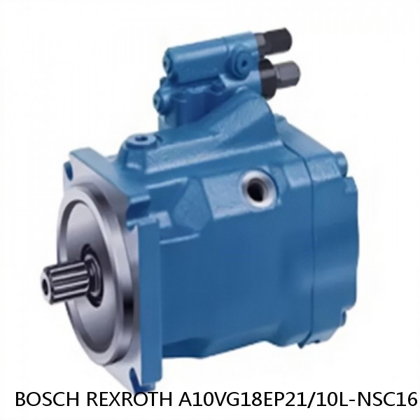 A10VG18EP21/10L-NSC16F015SH BOSCH REXROTH A10VG Axial piston variable pump