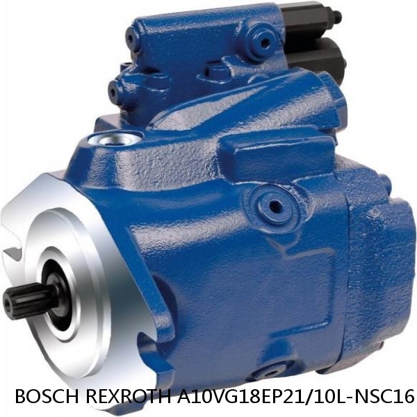 A10VG18EP21/10L-NSC16K01XEH-S BOSCH REXROTH A10VG Axial piston variable pump