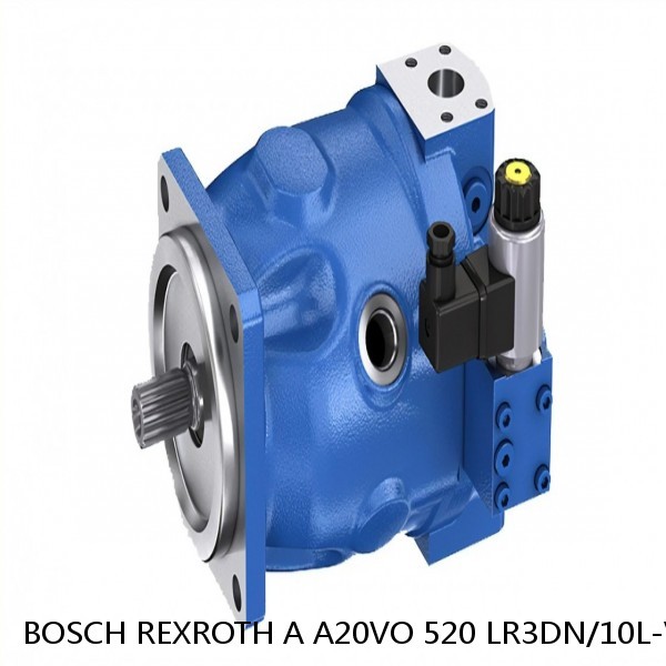 A A20VO 520 LR3DN/10L-VZH26K00-S2343 BOSCH REXROTH A20VO Hydraulic axial piston pump
