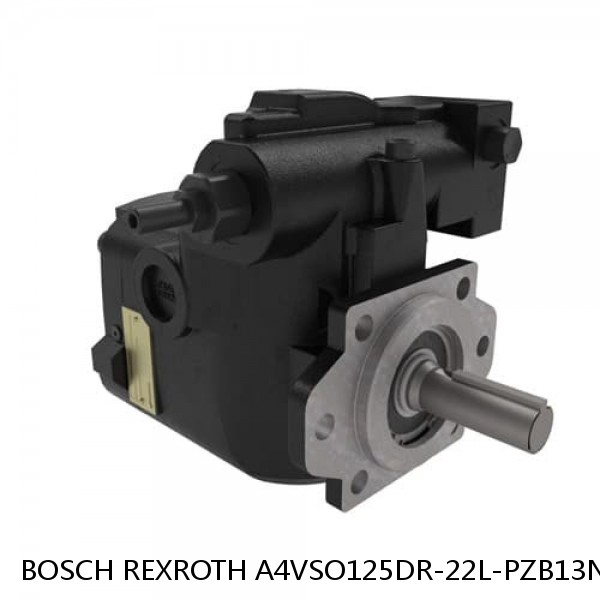 A4VSO125DR-22L-PZB13N BOSCH REXROTH A4VSO Variable Displacement Pumps