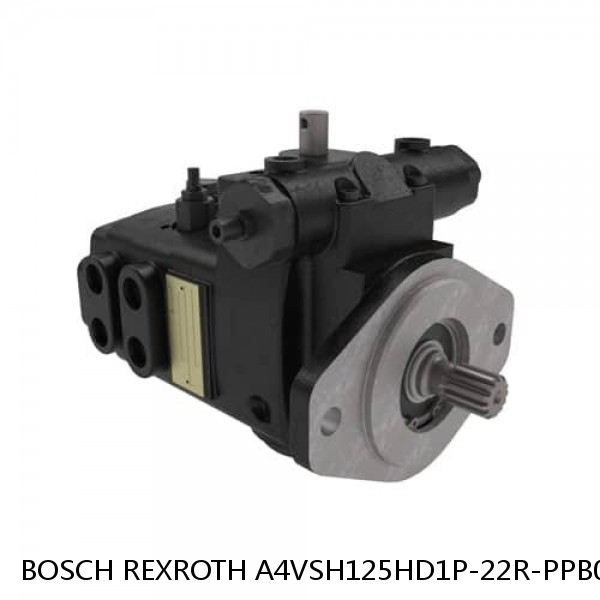 A4VSH125HD1P-22R-PPB02N000N BOSCH REXROTH A4VSO Variable Displacement Pumps