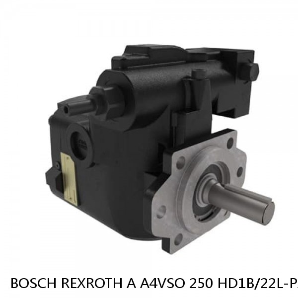 A A4VSO 250 HD1B/22L-PZB13K00 -SO207 BOSCH REXROTH A4VSO Variable Displacement Pumps