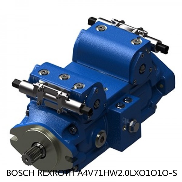 A4V71HW2.0LXO1O1O-S BOSCH REXROTH A4V Variable Pumps