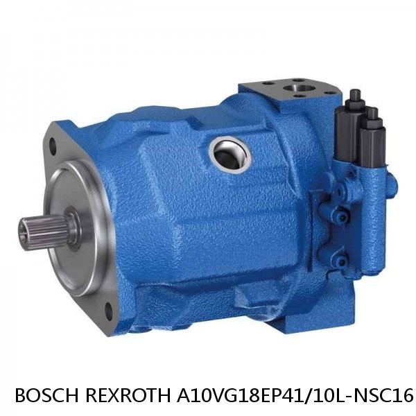 A10VG18EP41/10L-NSC16K01XEH-S BOSCH REXROTH A10VG Axial piston variable pump