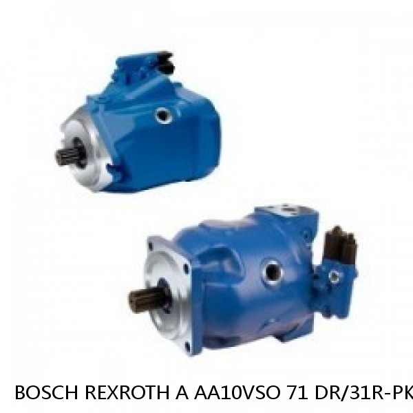 A AA10VSO 71 DR/31R-PKC92K05 BOSCH REXROTH A10VSO Variable Displacement Pumps
