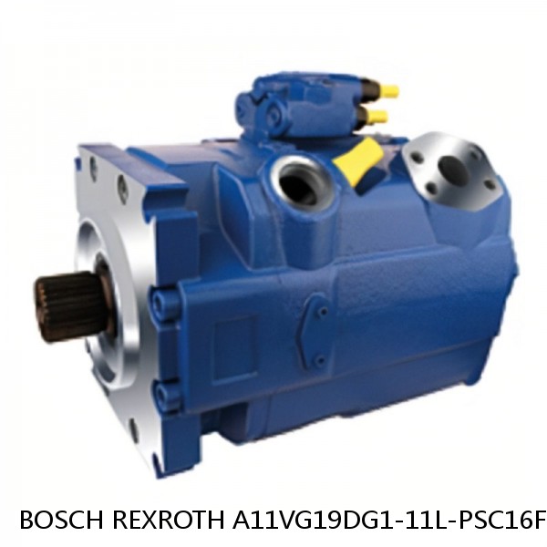 A11VG19DG1-11L-PSC16F011S BOSCH REXROTH A11VG Hydraulic Pumps