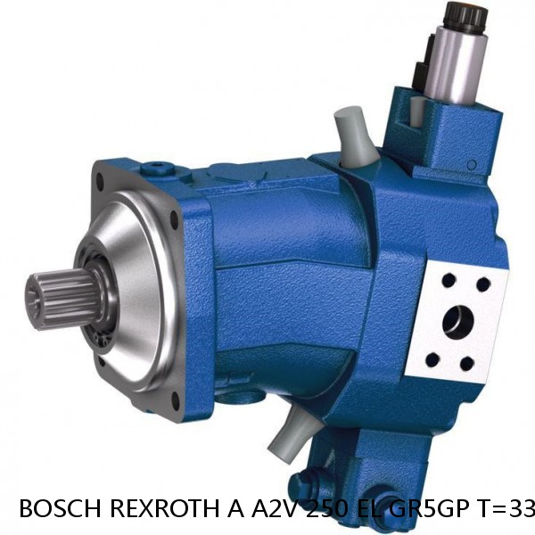A A2V 250 EL GR5GP T=33 SEC BOSCH REXROTH A2V Variable Displacement Pumps