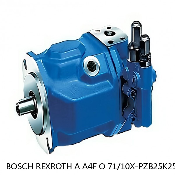 A A4F O 71/10X-PZB25K25 BOSCH REXROTH A4FO Fixed Displacement Pumps