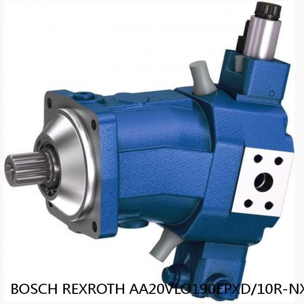 AA20VLO190EPXD/10R-NXDXXN00XP-S BOSCH REXROTH A20VLO Hydraulic Pump