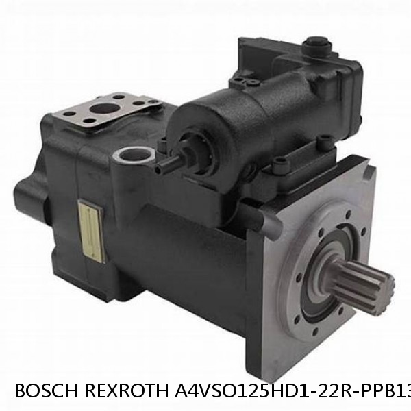 A4VSO125HD1-22R-PPB13N00-SO9 BOSCH REXROTH A4VSO Variable Displacement Pumps