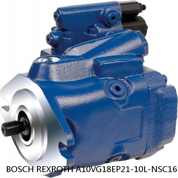 A10VG18EP21-10L-NSC16K01XE-S BOSCH REXROTH A10VG Axial piston variable pump