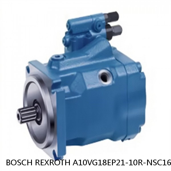 A10VG18EP21-10R-NSC16F005S BOSCH REXROTH A10VG Axial piston variable pump