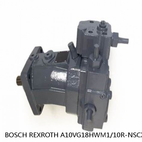 A10VG18HWM1/10R-NSCXXK013E-S BOSCH REXROTH A10VG Axial piston variable pump