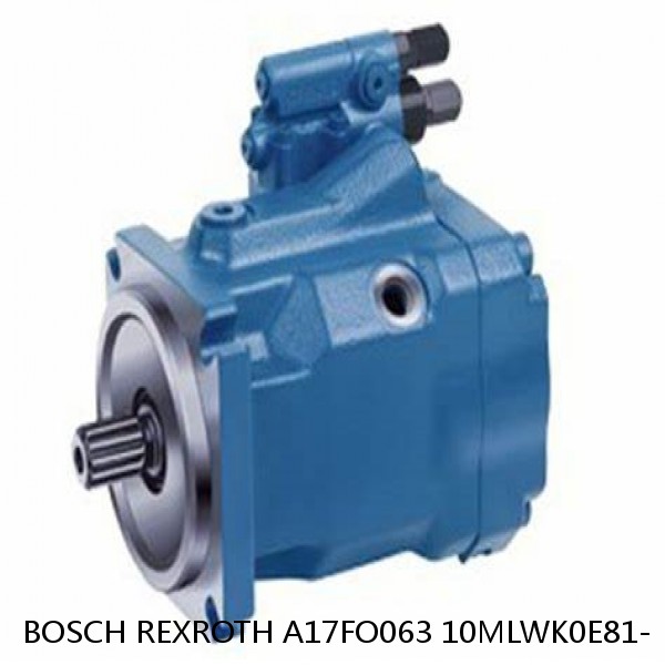 A17FO063 10MLWK0E81- BOSCH REXROTH A17FO Axial Piston Pump #1 small image