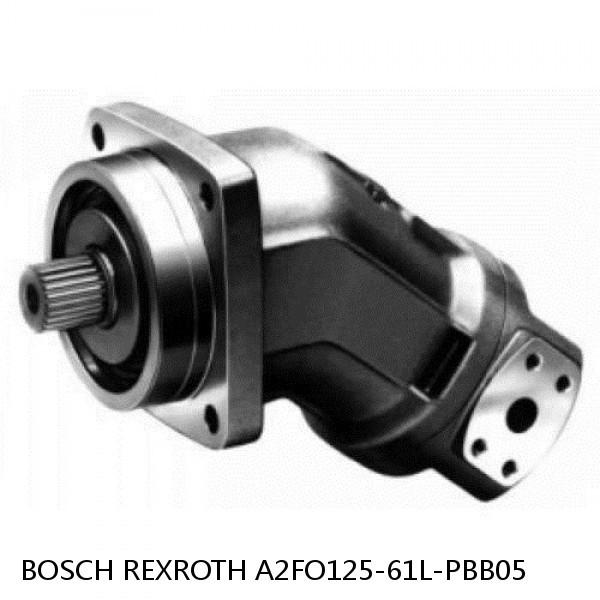 A2FO125-61L-PBB05 BOSCH REXROTH A2FO Fixed Displacement Pumps