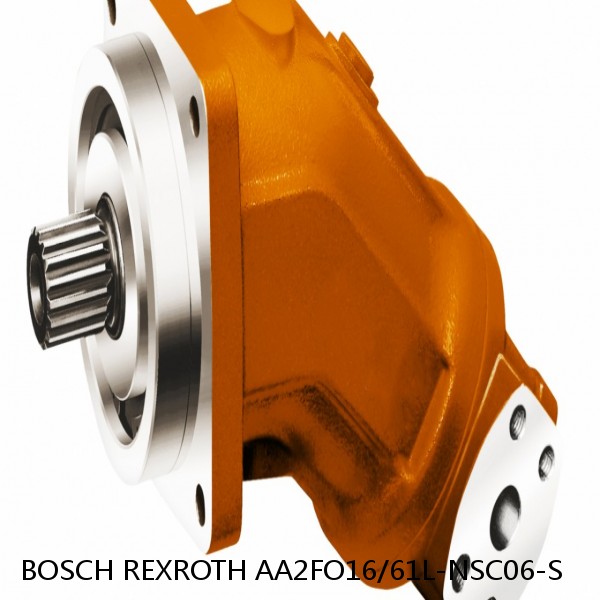 AA2FO16/61L-NSC06-S BOSCH REXROTH A2FO Fixed Displacement Pumps