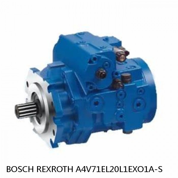 A4V71EL20L1EXO1A-S BOSCH REXROTH A4V Variable Pumps #1 image