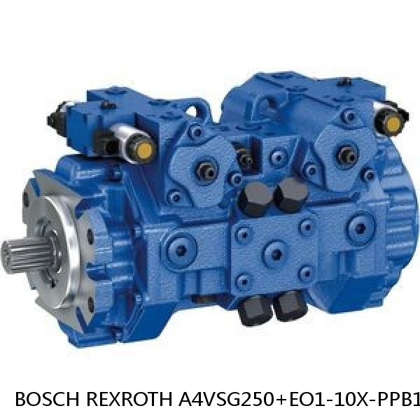 A4VSG250+EO1-10X-PPB10K499N BOSCH REXROTH A4VSG Axial Piston Variable Pump #1 image
