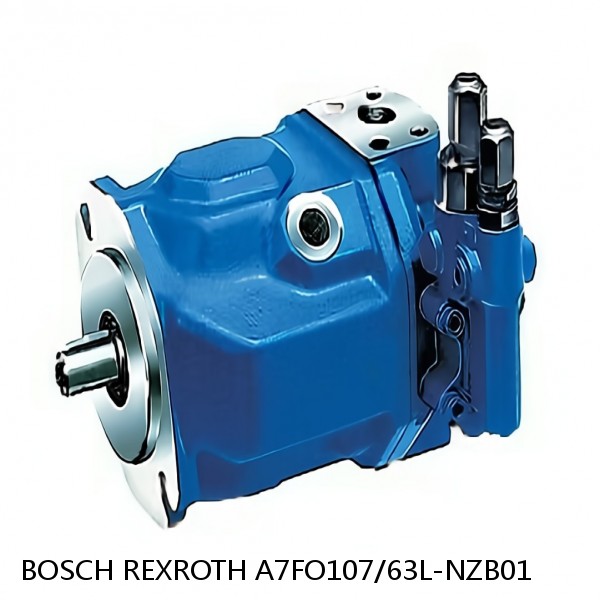 A7FO107/63L-NZB01 BOSCH REXROTH A7FO Axial Piston Motor Fixed Displacement Bent Axis Pump #1 image