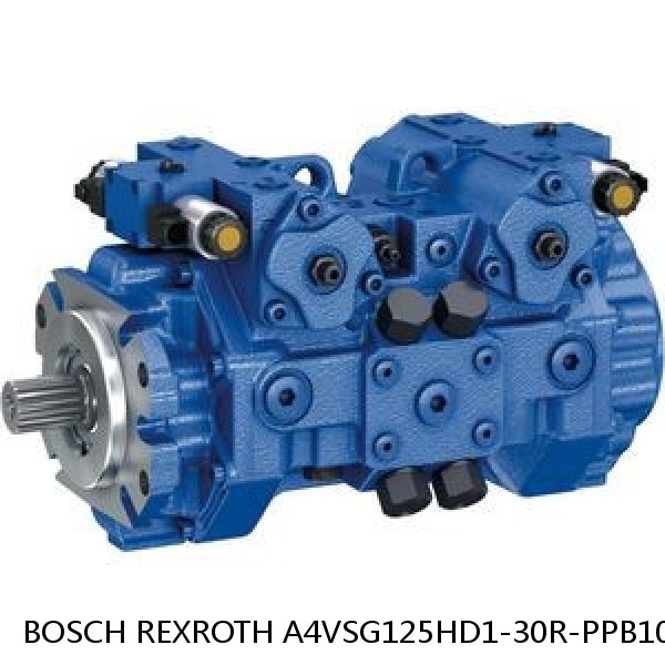A4VSG125HD1-30R-PPB10K240N BOSCH REXROTH A4VSG Axial Piston Variable Pump #1 image