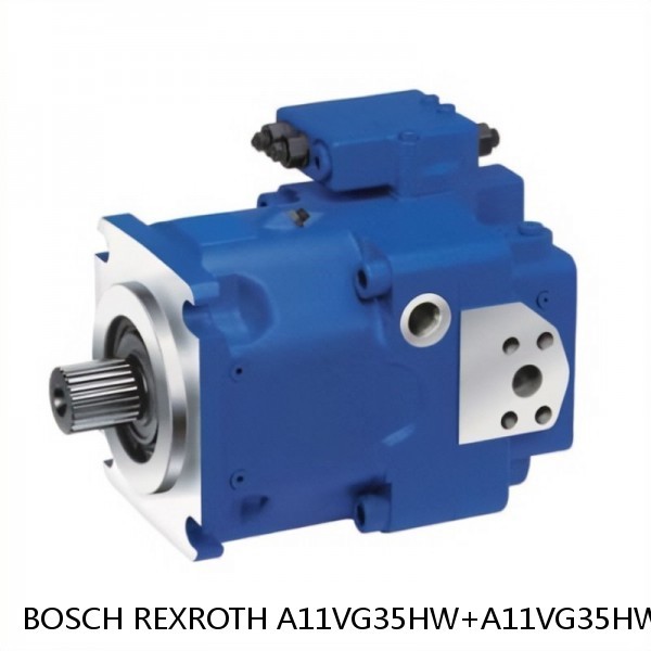 A11VG35HW+A11VG35HW BOSCH REXROTH A11VG Hydraulic Pumps #1 image