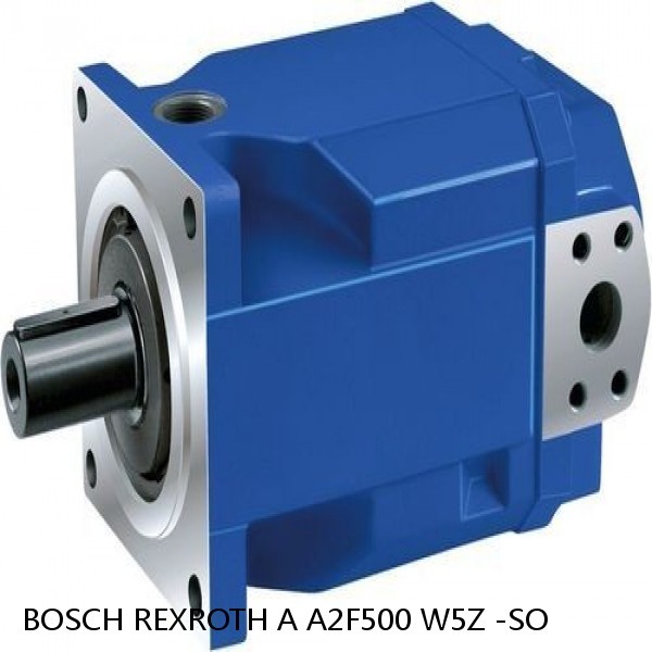 A A2F500 W5Z -SO BOSCH REXROTH A2F Piston Pumps #1 image